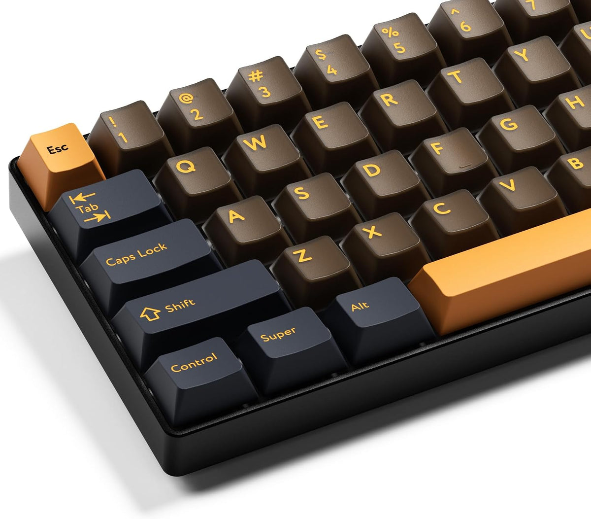 XVX Double Shot PBT Keycaps Set 216 Keys, Cherry Profile Custom Keyboard Keycaps, Jade Translucent Key Caps Compatible with 61/64/68/84/87/100/104/108 ANSI and ISO Layout Mechanical Keyboard