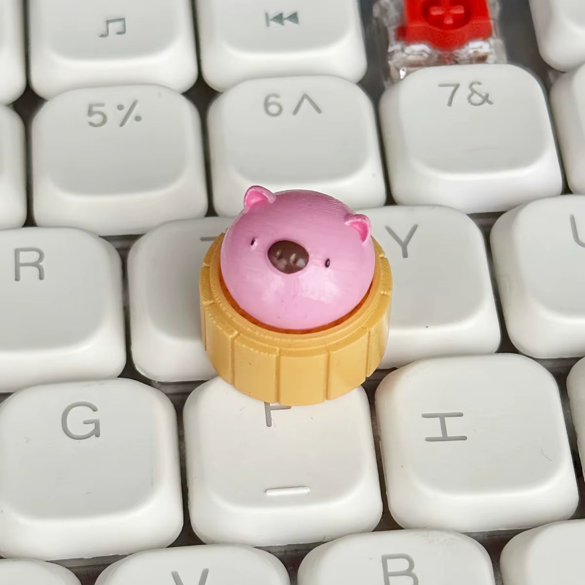 Delicious Stuffed Bun Dumpling Keycap Game Mechanical Keyboard Personality Artisan Keyboards Keycap