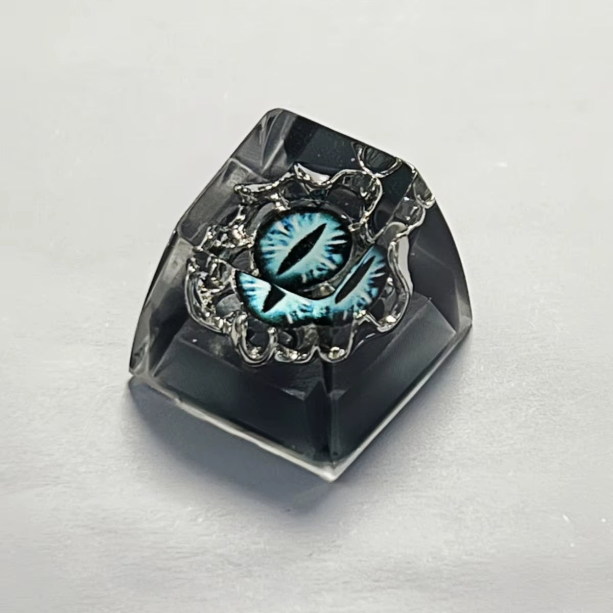 Evil Eyes DIY Mechanical Keyboard Resin Keycaps Artisan Customized Pretty Sun and Moon/Stars Design Custom Keycaps for Keyboard