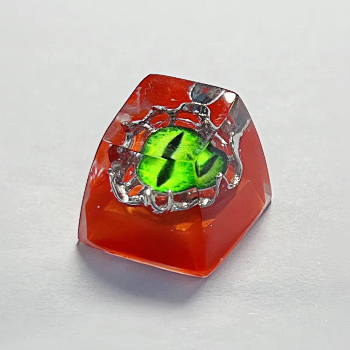 Evil Eyes DIY Mechanical Keyboard Resin Keycaps Artisan Customized Pretty Sun and Moon/Stars Design Custom Keycaps for Keyboard