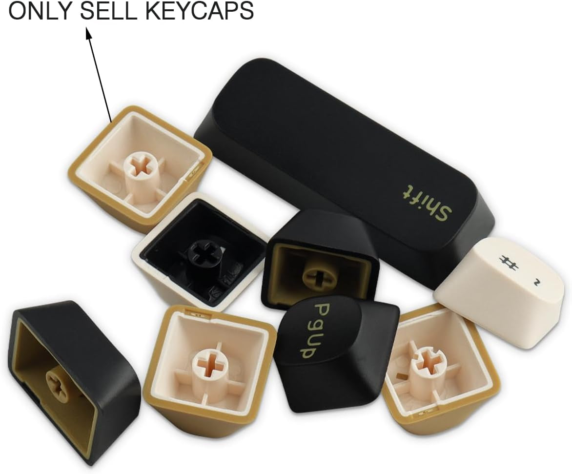 Double Shot PBT Keycaps,171 Keys YMK Profile Keycap