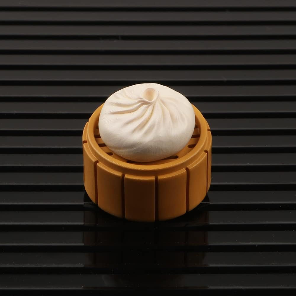 Cute Keys 3D Cute Custom Keycaps,Esc Key for Mechanical Keyboard OEM R4 Profile Magnetic Interesting Keycaps Shine-Through Base Keycap (Bao)