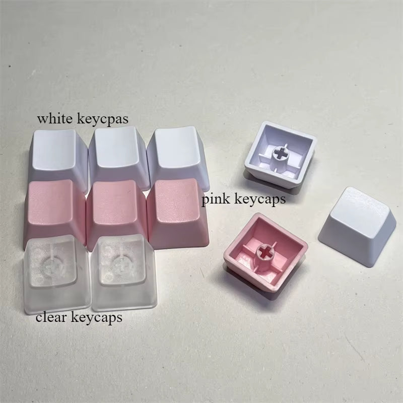 Personality Mechanical Keyboard Keycaps Cute Cartoon Dog Customized Gaming MX Cherry Switch Keycaps Accessories Decoration Gifts