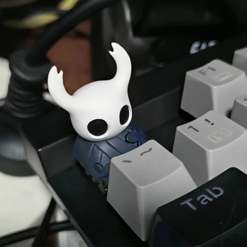 Hollow Knight Keycap Light Transmission Cute Personality Resin Mechanical Keyboard Accessory Anime Single Customized Keycap Esc