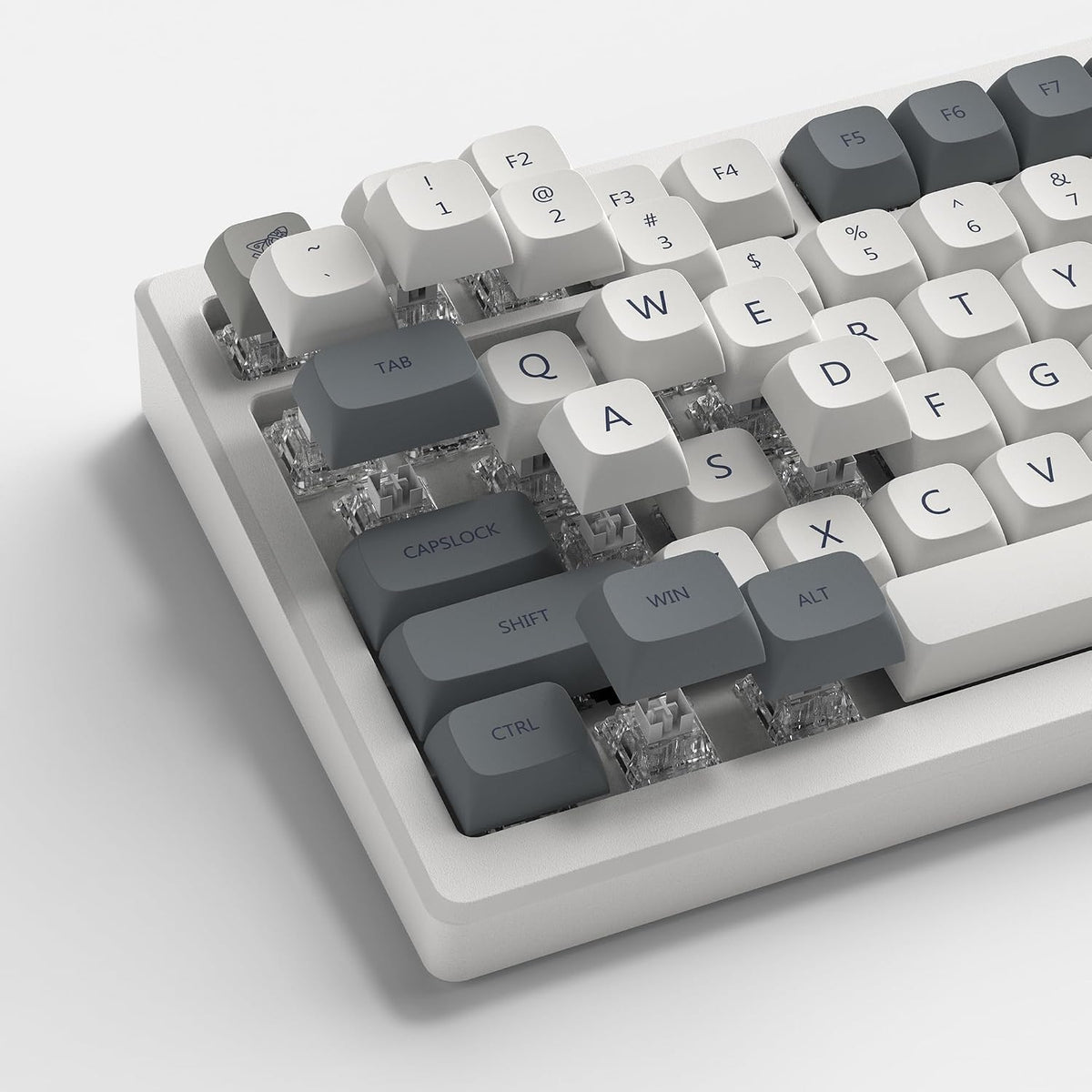 Retro PBT Keycaps Set, XDA Profile Keyboard Keycaps