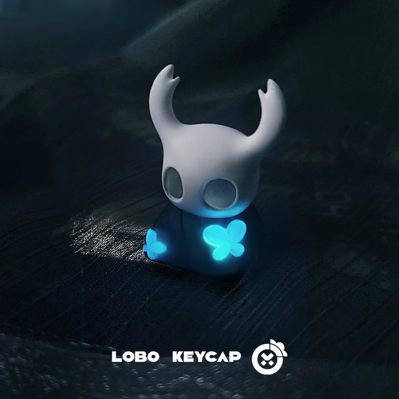 Hollow Knight Keycap Light Transmission Cute Personality Resin Mechanical Keyboard Accessory Anime Single Customized Keycap Esc