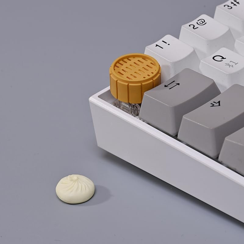 Cute Keys 3D Cute Custom Keycaps,Esc Key for Mechanical Keyboard OEM R4 Profile Magnetic Interesting Keycaps Shine-Through Base Keycap (Bao)