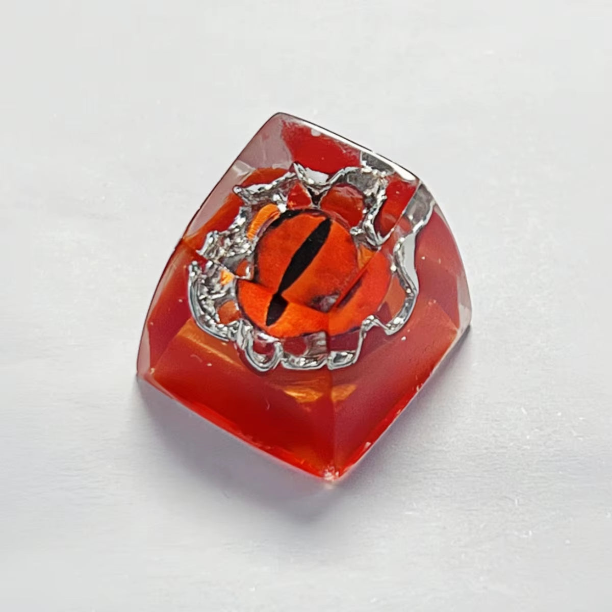 Evil Eyes DIY Mechanical Keyboard Resin Keycaps Artisan Customized Pretty Sun and Moon/Stars Design Custom Keycaps for Keyboard