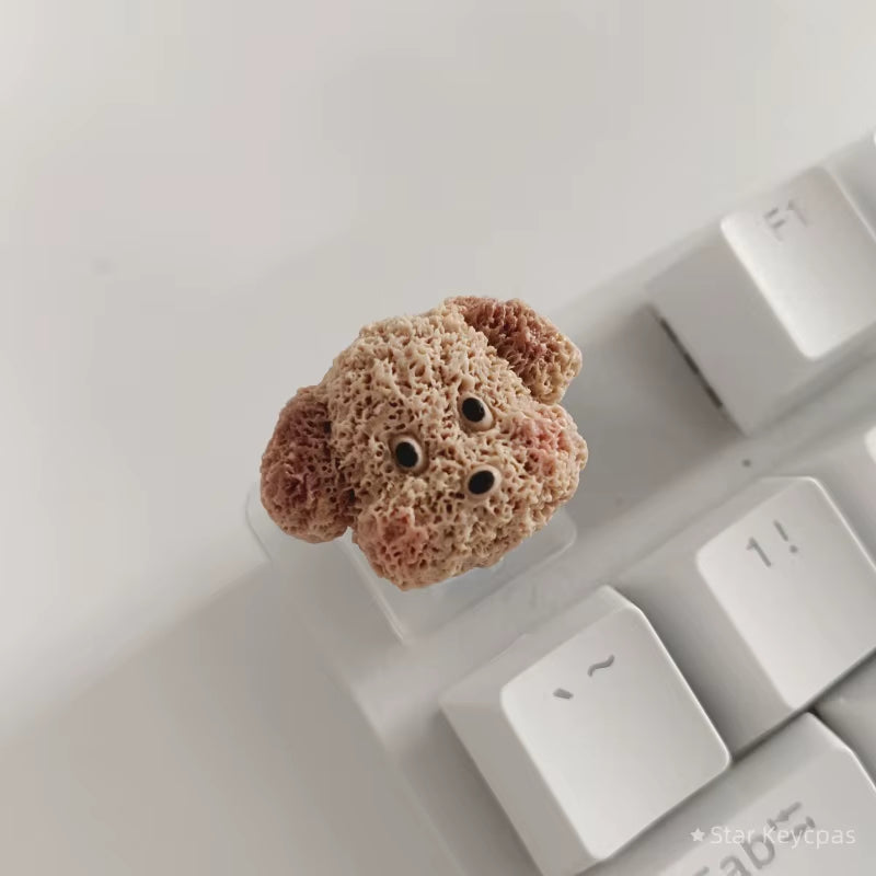Personality Mechanical Keyboard Keycaps Cute Cartoon Dog Customized Gaming MX Cherry Switch Keycaps Accessories Decoration Gifts
