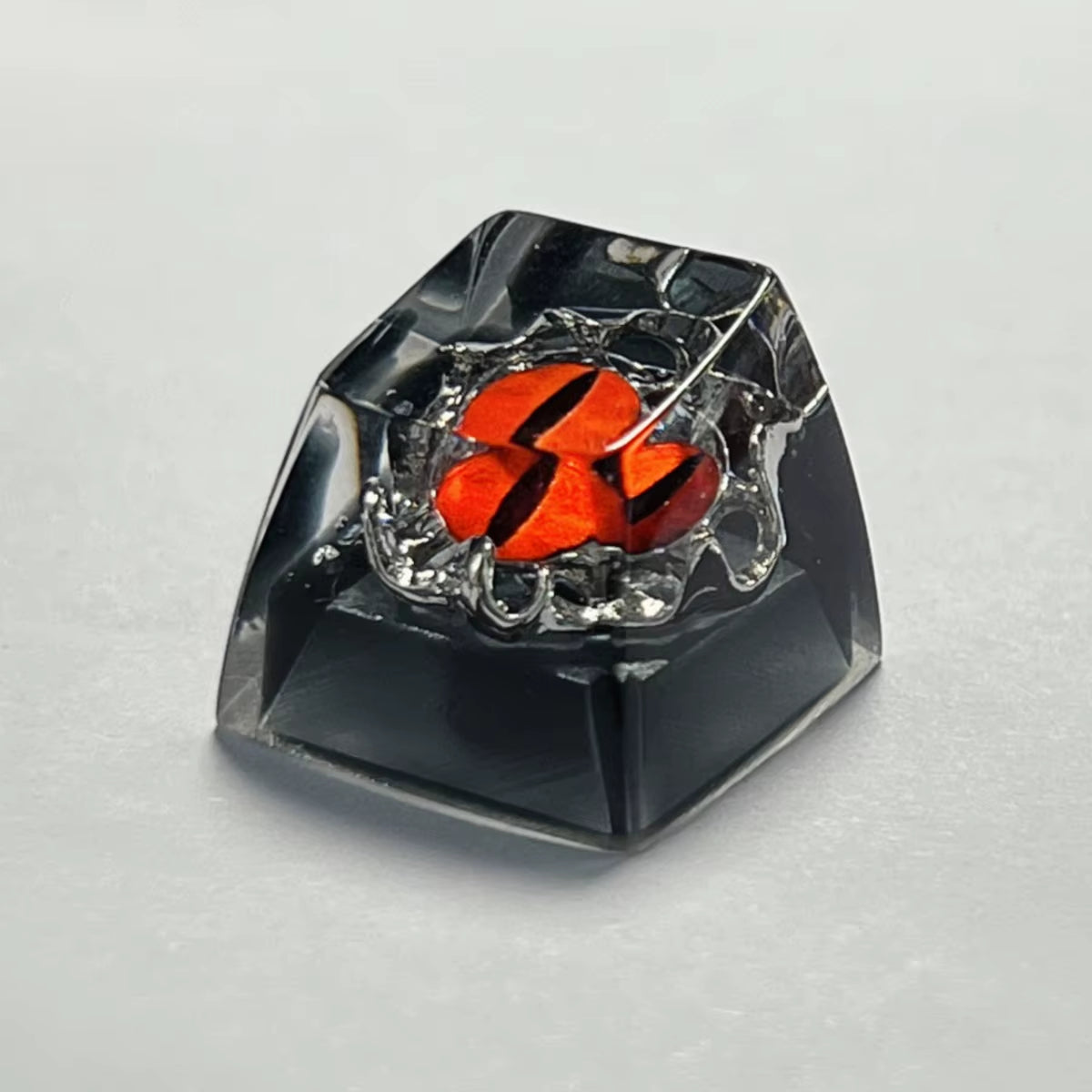 Evil Eyes DIY Mechanical Keyboard Resin Keycaps Artisan Customized Pretty Sun and Moon/Stars Design Custom Keycaps for Keyboard