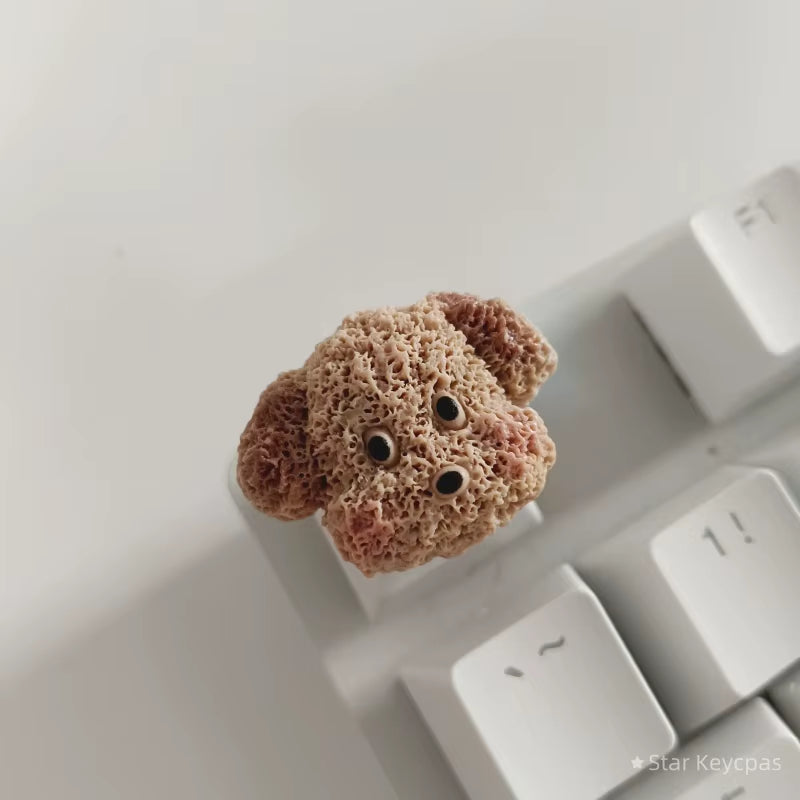 Personality Mechanical Keyboard Keycaps Cute Cartoon Dog Customized Gaming MX Cherry Switch Keycaps Accessories Decoration Gifts