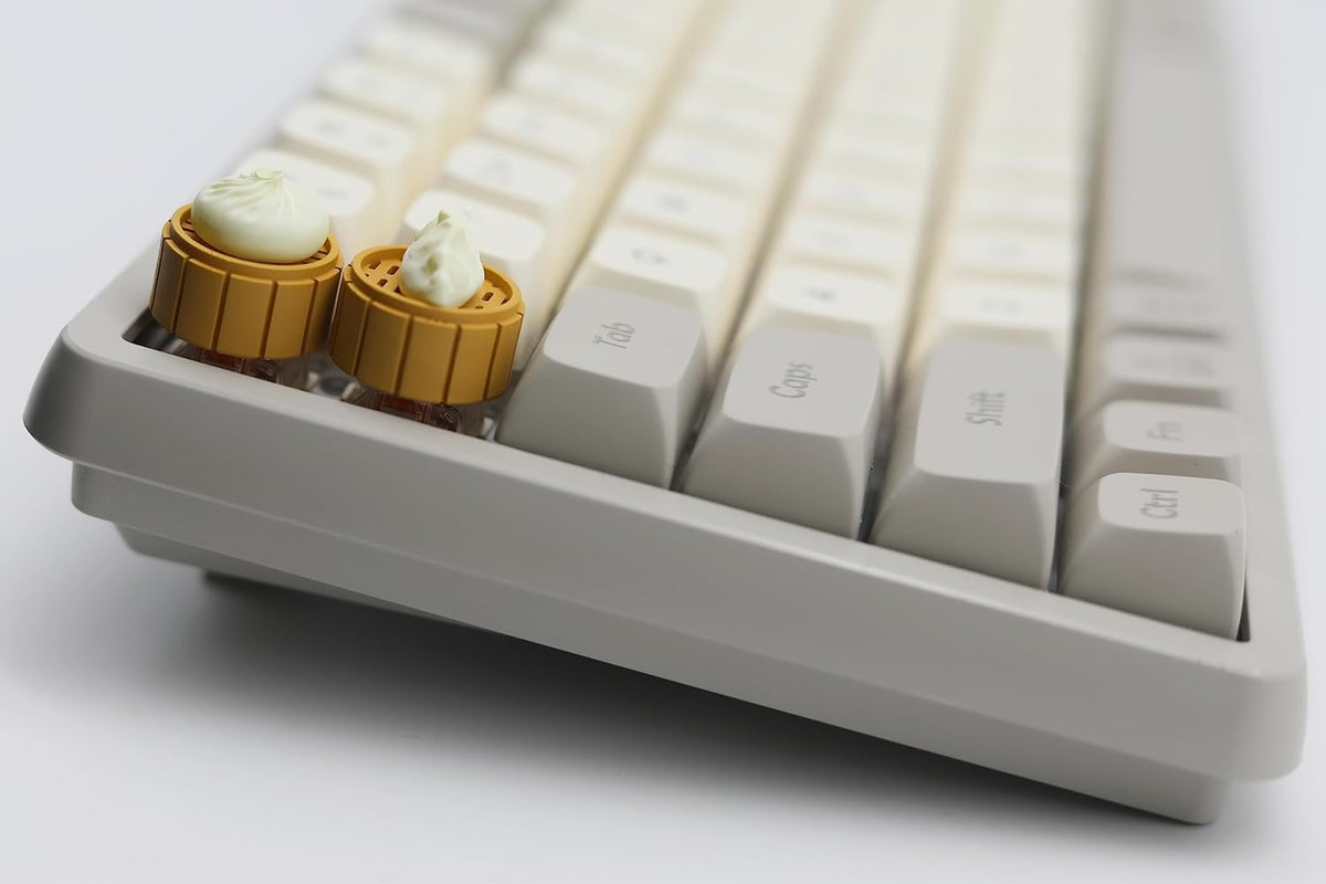 Cute Keys 3D Cute Custom Keycaps,Esc Key for Mechanical Keyboard OEM R4 Profile Magnetic Interesting Keycaps Shine-Through Base Keycap (Bao)